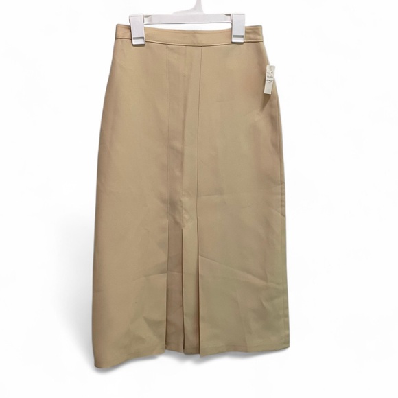 Vintage Dresses & Skirts - Vintage ((Bobbie Brooks)) fitted Cream Middi Skirt